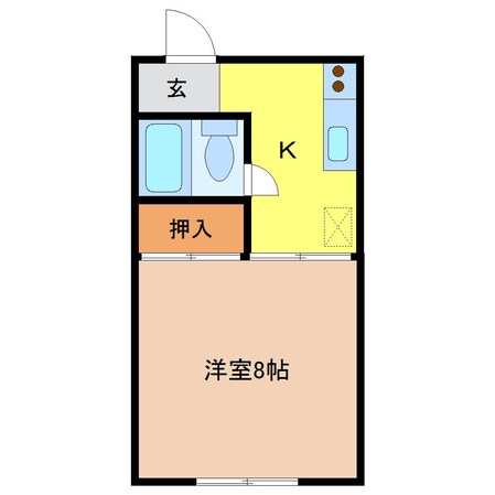 メゾン有村の物件間取画像